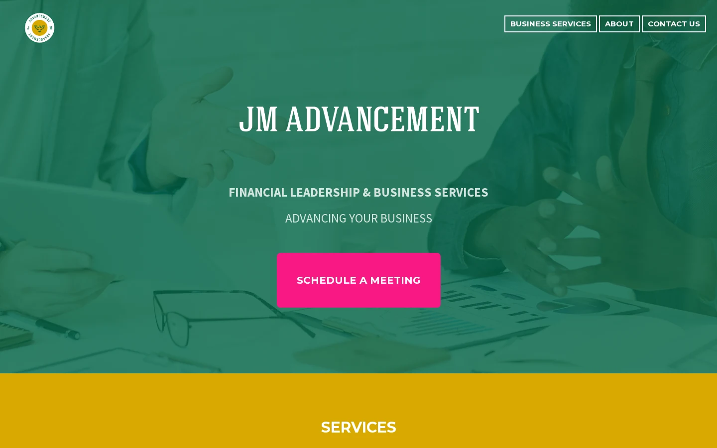 JM Advancement before the redesign